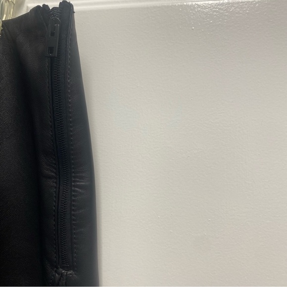 Rag and Bone Lamb Leather Skirt Size 4 - Picture 6 of 7